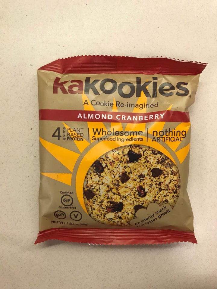 photo of Kakookies Almond Cranberry shared by @dianna on  11 Sep 2018 - review