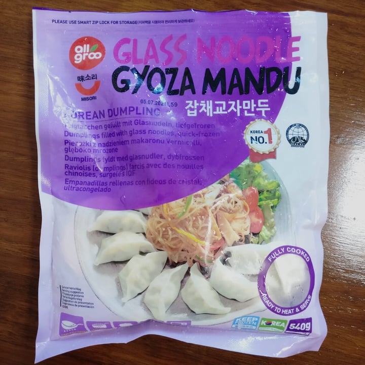 photo of Allgroo misori Glass Moodle Gyoza Mandu shared by @jamesfay on  28 Jun 2020 - review