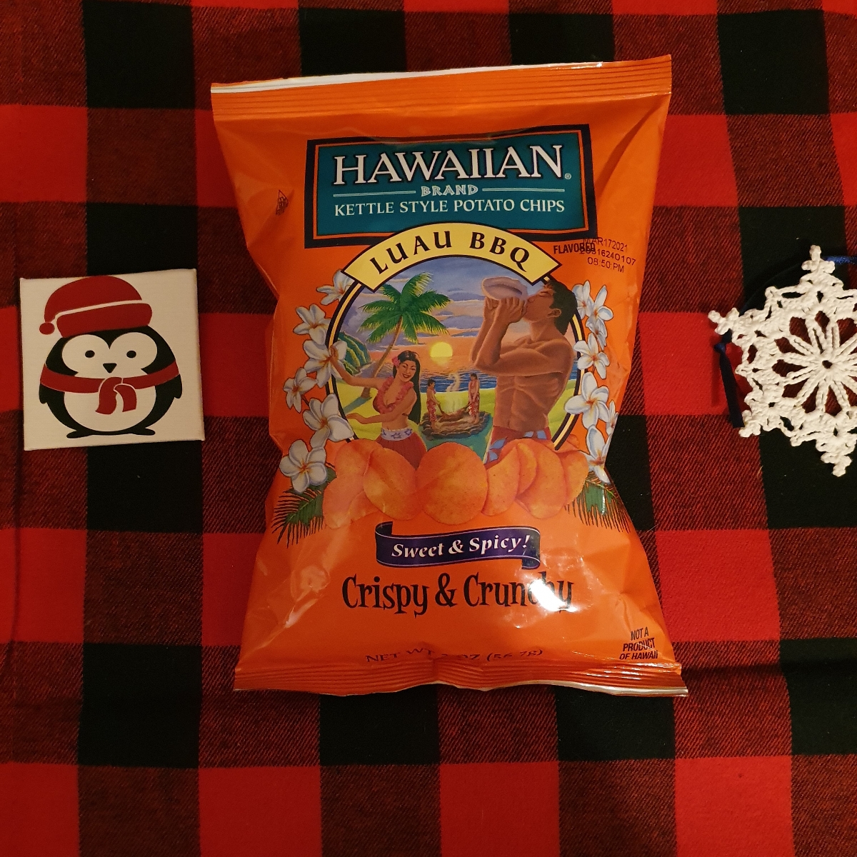 Hawaiian Luau BBQ Kettle Style Chips Reviews abillion