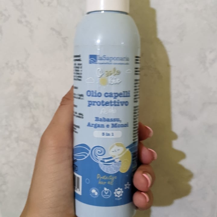 review photo of La Saponaria Olio capelli protettivo 3 in 1 osolebio shared by @holymarta on 18 Sep 2022 - review