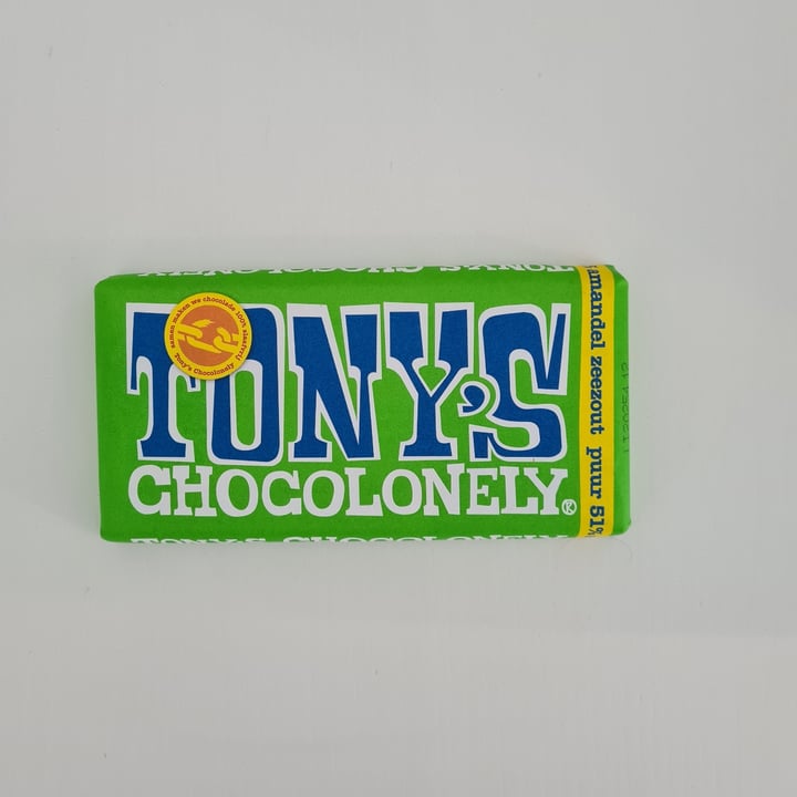 photo of Tony’s Chocolonely Dark Almond Sea Salt 51% shared by @ishara- on  06 Nov 2020 - review