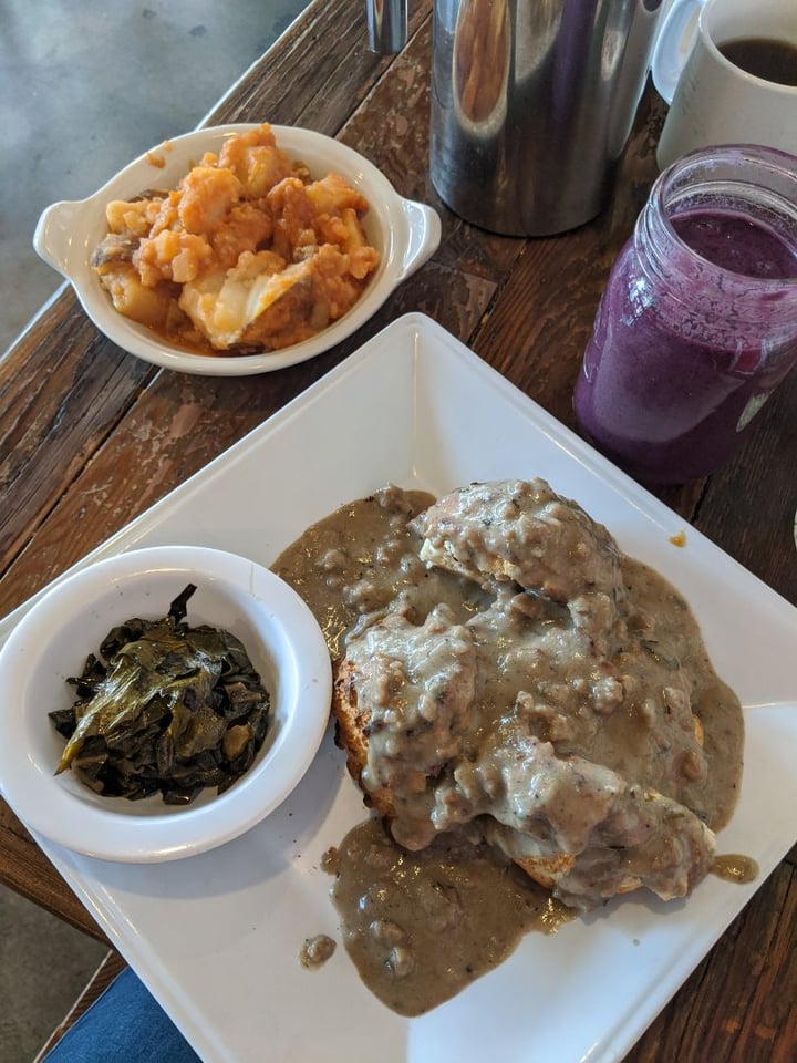 photo of VegeNation Biscuits and gravy shared by @chazzaw on  23 Jan 2020 - review
