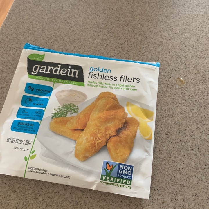 review photo of Gardein Golden Plant Based F'sh Filets shared by @lnovack on 30 Jun 2020 - review