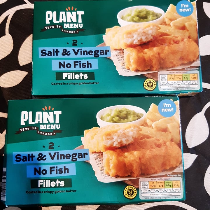 photo of Plant Menu Salt & Vinegar No Fish Fillets shared by @cracklepop44 on  13 May 2022 - review