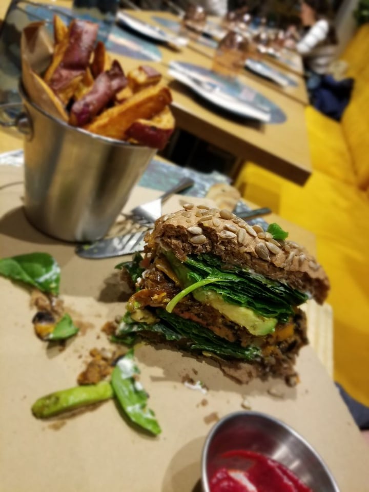 photo of Veganapati - Vegan Restaurant Brownie (Burger) shared by @1sabella on  29 Nov 2019 - review