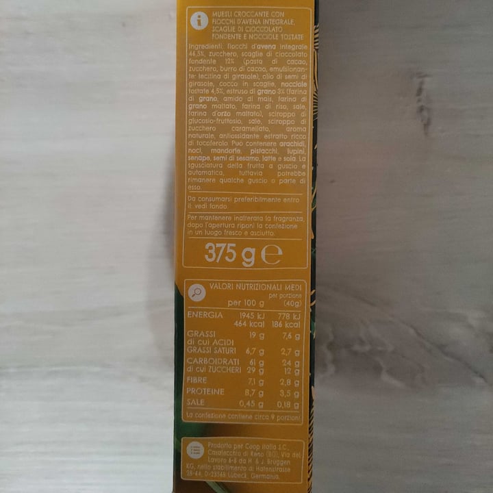 photo of Vivi Verde Coop Muesli croccante shared by @alishkot on  21 Sep 2022 - review