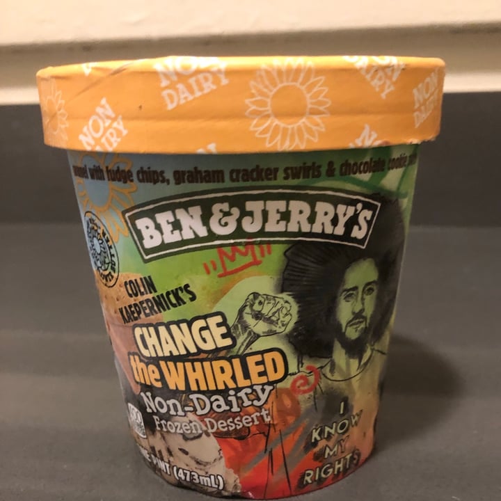 photo of Ben & Jerry's Change The Whirled Non-Dairy Frozen Dessert shared by @ladylindseybee on  07 Jul 2021 - review