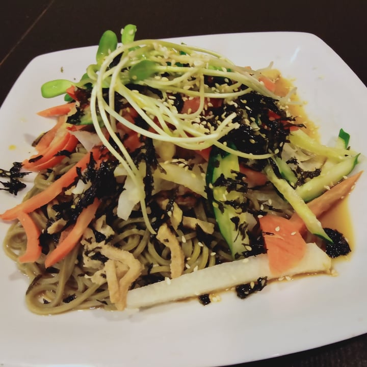 photo of New Green Pasture Cafe Sesame soba shared by @veganspicegirl on  28 Oct 2021 - review