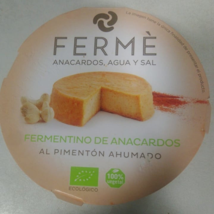 photo of Fermé Fermentino Di Anacardi al Pimentón Ahumado shared by @raqueeel on  17 Jun 2020 - review