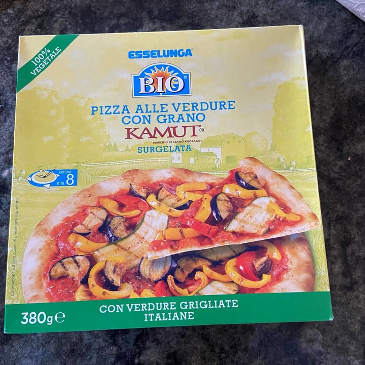 photo of Esselunga Bio Pizza alle verdure con grano kamut shared by @raffylanfen on  11 May 2022 - review