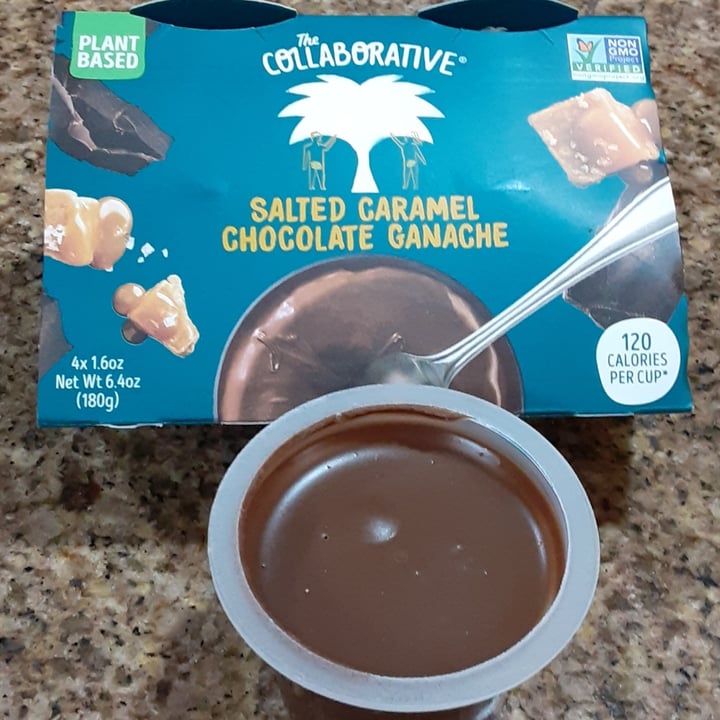 review photo of The Coconut Collaborative Salted caramel and chocolate little pots shared by @woodvegan on 26 May 2022 - review
