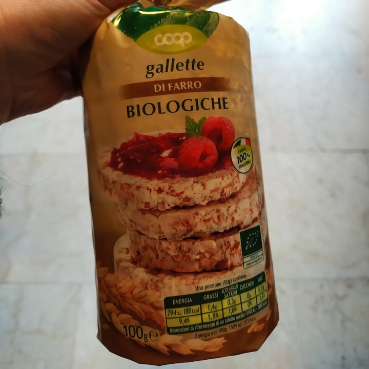 photo of Vivi Verde Coop Gallette Di Farro Bio shared by @viniacava on  08 Apr 2022 - review