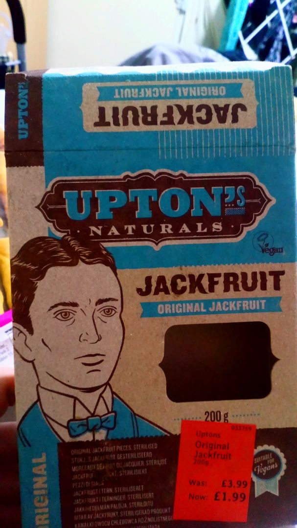 photo of Upton's Naturals Original Jackfruit shared by @seaweedvibes on  20 Feb 2020 - review