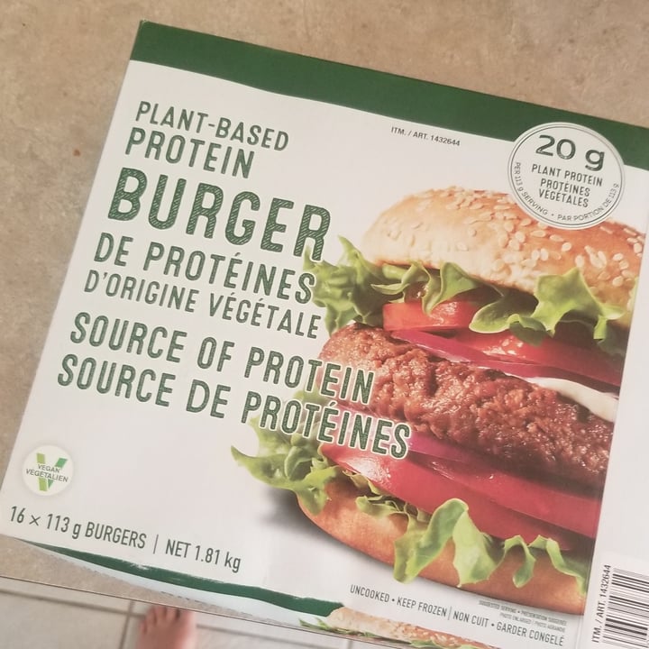photo of Costco Plant based Burger shared by @heidi-inthesea on  31 Oct 2021 - review
