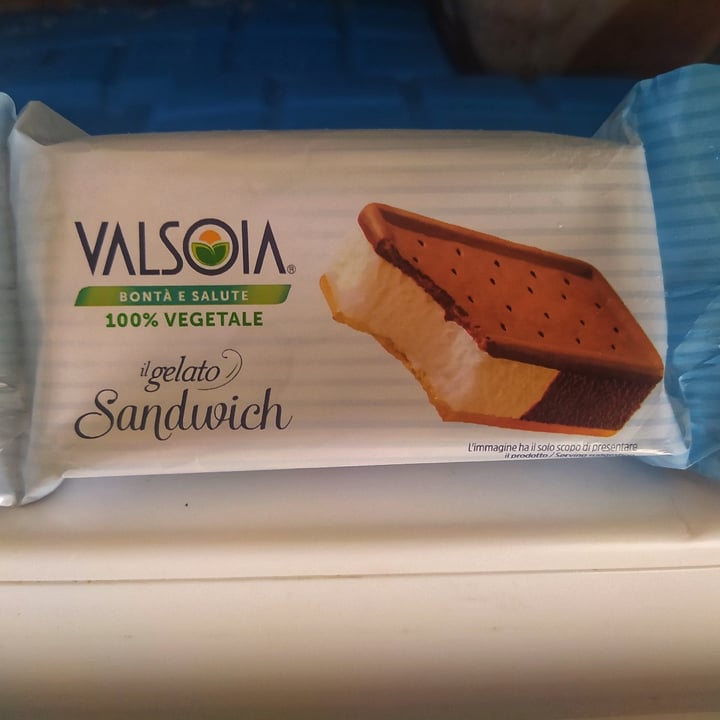 photo of Valsoia Il Gelato Sandwich shared by @lanonnavegana on  18 Sep 2021 - review