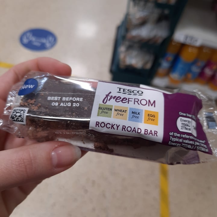 review photo of Tesco Free From Rocky Road Bar shared by @wildfl0wer on 15 Jul 2020 - review