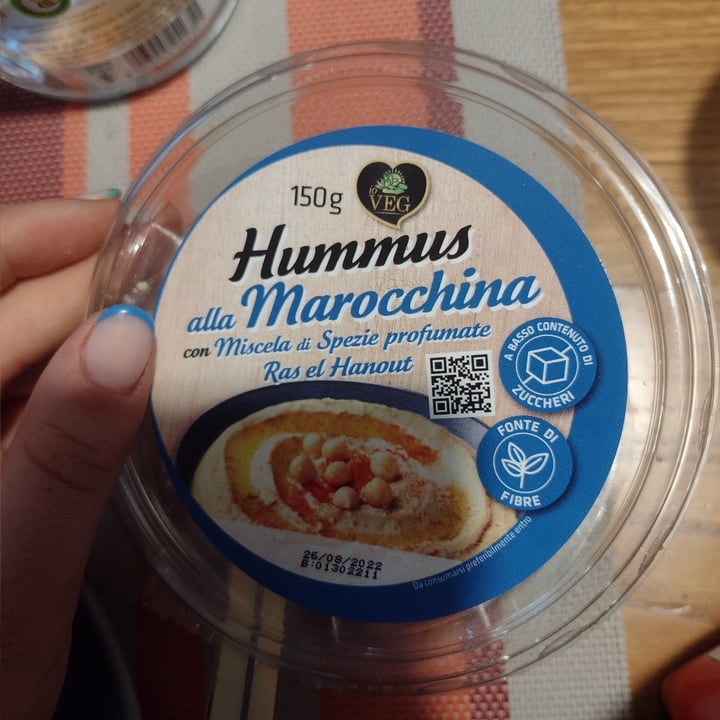 photo of ioVEG hummus alla marocchina shared by @anahitasazesh on  04 Aug 2022 - review