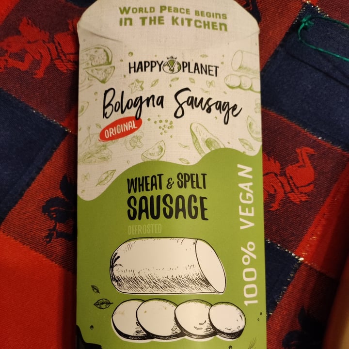 photo of Happy V Planet Bologna sausage wheat & Spelt sausage shared by @triglifafalelotosus on  03 Jan 2022 - review