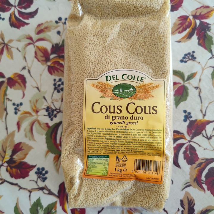 photo of Del colle Cous cous di grano duro granelli grossi shared by @sam81 on  15 May 2022 - review