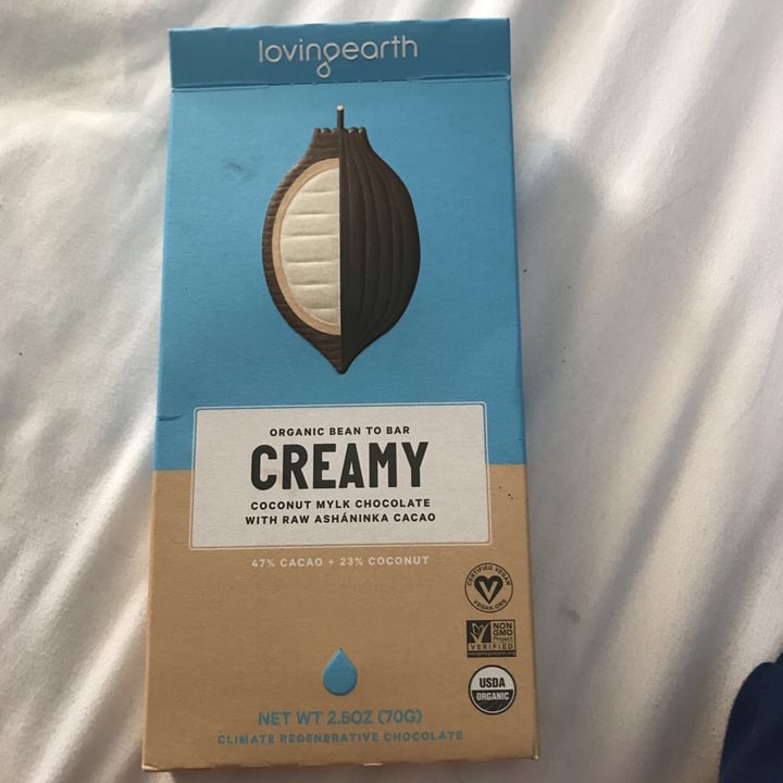 photo of lovingearth Creamy Coconut Mylk shared by @veganmeditator on  26 Aug 2019 - review