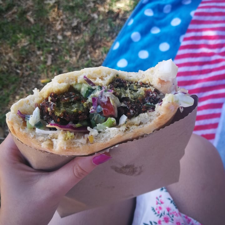 photo of The Falafel Guy Falafel pita shared by @taylakleinsmith on  06 Jan 2022 - review