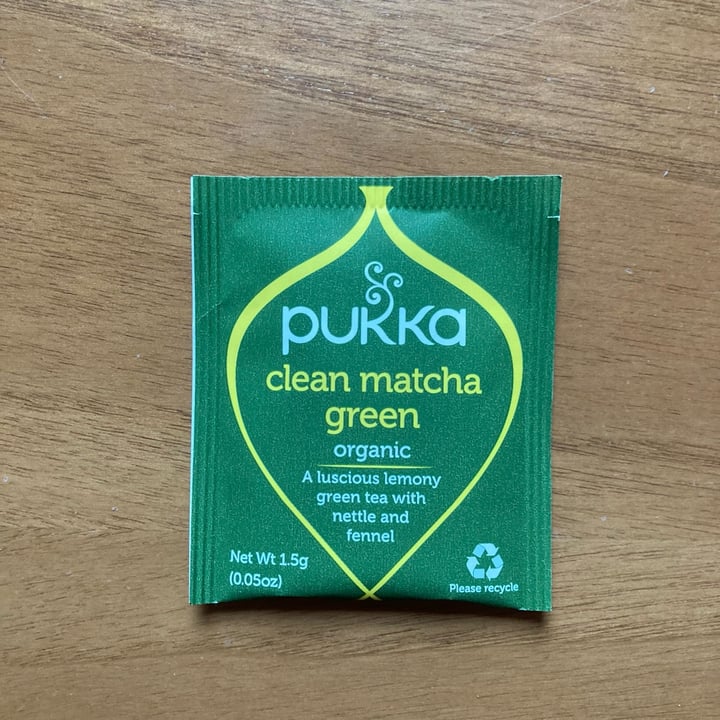 photo of Pukka Clean Matcha Green shared by @chiaraf on  21 Apr 2022 - review