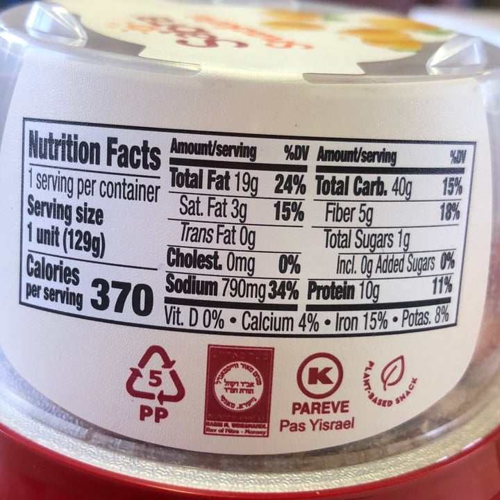 photo of Sabra Sabra Snackers - Classic hummus with pretzels shared by @magicturtlez on  11 Jul 2021 - review