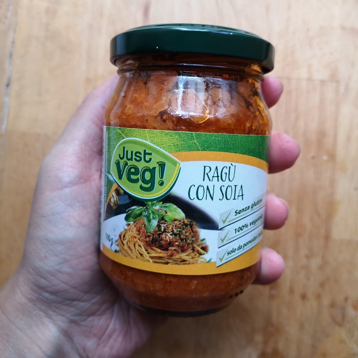 photo of Just Veg! (ALDI Italy) Ragù Con Soia shared by @rachele82 on  29 Jun 2021 - review