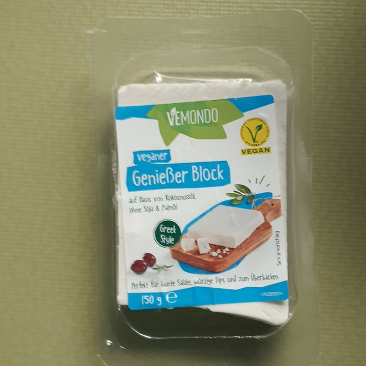 photo of Vemondo  Veganer Genießer Block shared by @sara4theanimals on  05 Nov 2022 - review