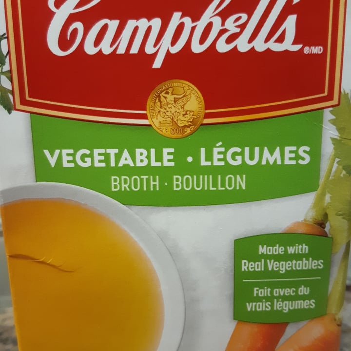photo of Campbell's Vegetable Broth shared by @mjdes123 on  31 Jan 2022 - review