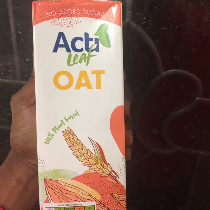 photo of Acti Leaf Oat milk shared by @luke37 on  25 Dec 2020 - review