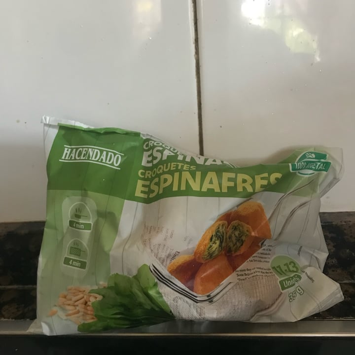 review photo of Hacendado Croquetas de Espinacas shared by @fonetico on 02 Jun 2022 - review