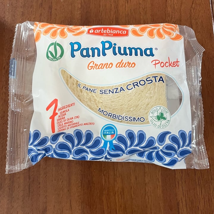 review photo of Artebianca Panpiuma grano duro shared by @cucinaveganaveloce on 24 Apr 2022 - review