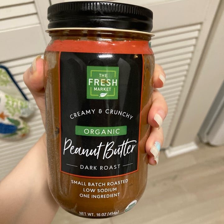 The Fresh Market dark roasted peanut butter Review | abillion