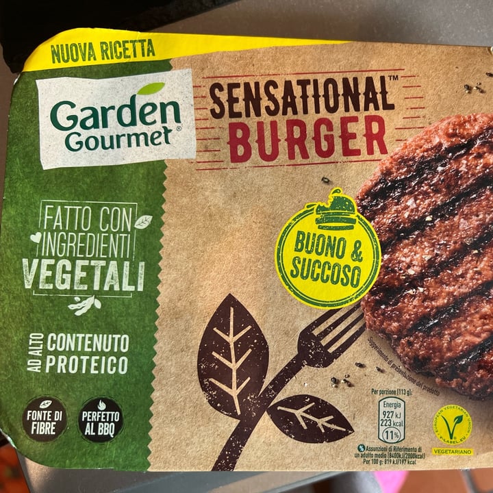photo of Garden Gourmet Sensational Burger shared by @fedepa on  02 Apr 2022 - review