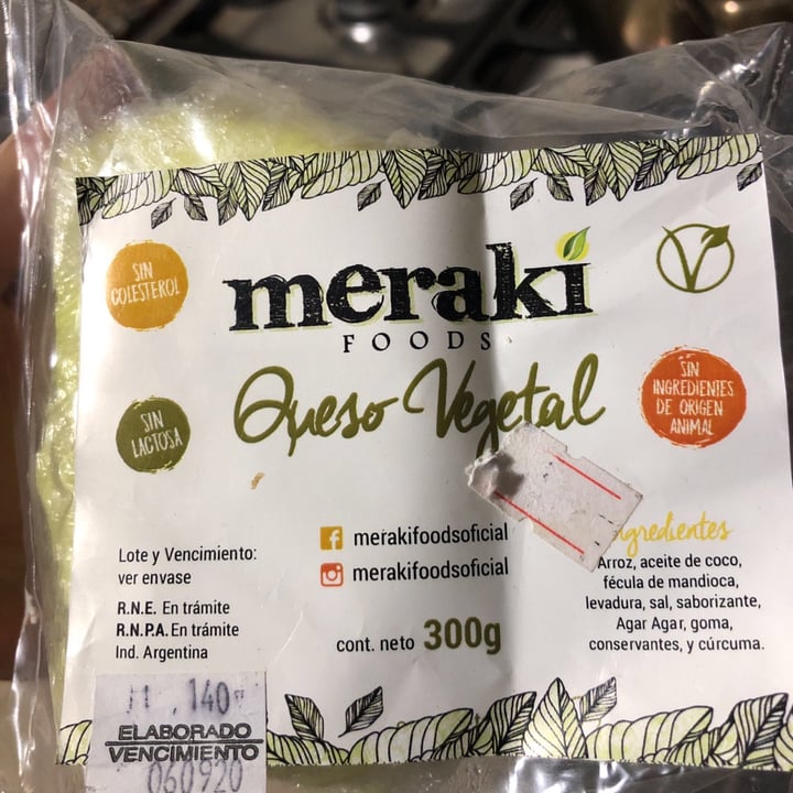 review photo of Meraki Queso Vegetal shared by @akgusti on 01 Sep 2020 - review