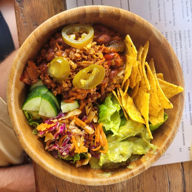 「Chilli Sin Carne」の料理の写真