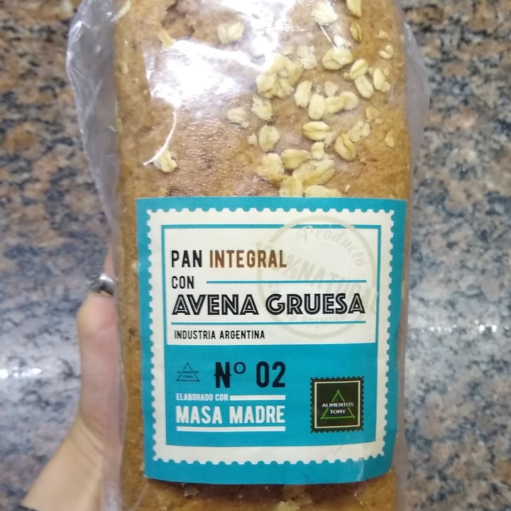 review photo of Dietetica Tomy Pan Masa Madre Avena Gruesa shared by @sonamigosnocomida on 08 Nov 2021 - review