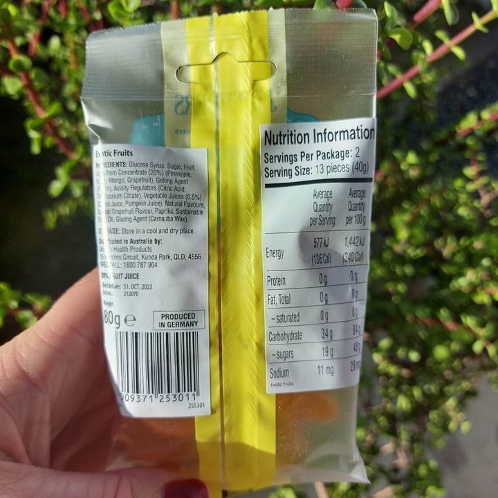 review photo of J. Luehders of Germany Soft Candy Exotic Fruits shared by @romyelise on 22 Jan 2022 - review