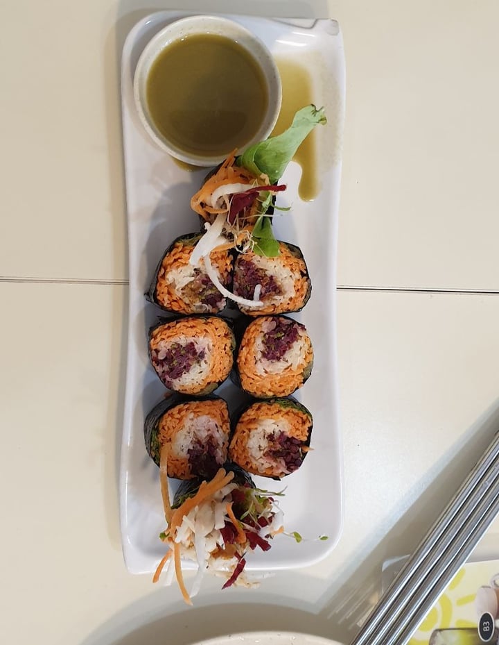 photo of Sunnychoice Veggie sushi shared by @katyasalomon on  22 Oct 2019 - review