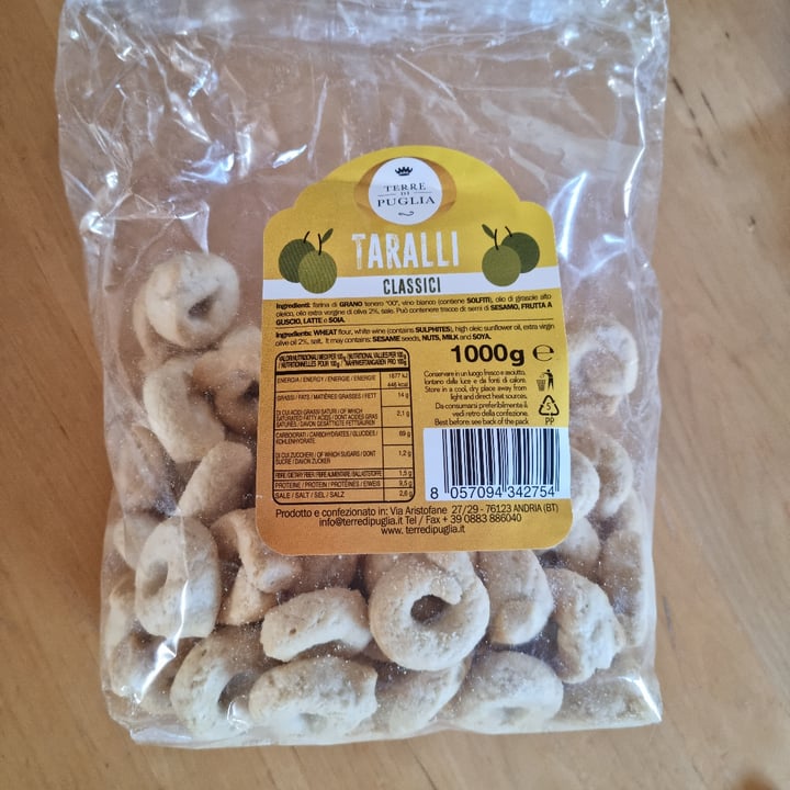 photo of Terre di Puglia Taralli shared by @francy82 on  05 Mar 2022 - review