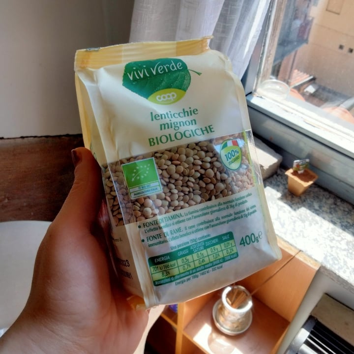 review photo of Vivi Verde Coop Lenticchie mignon biologiche shared by @ramonaflauers on 16 Jun 2022 - review