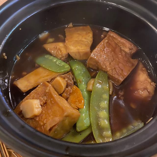 Foto del piatto “Braised Tofu Yam”