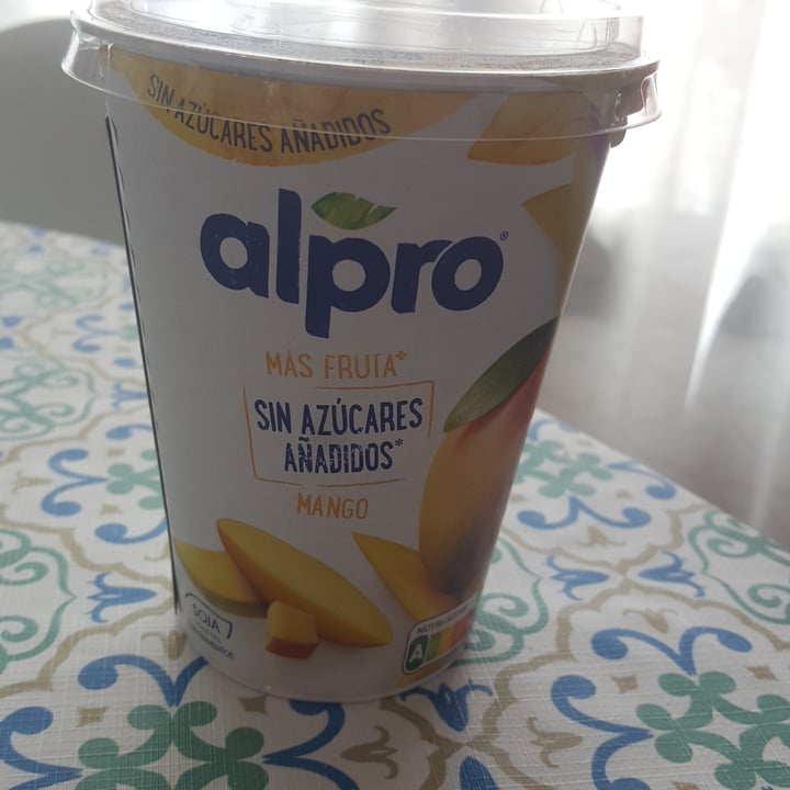 photo of Alpro Mango Yogurt (No Added Sugars) shared by @beitafriendly on  25 Mar 2021 - review