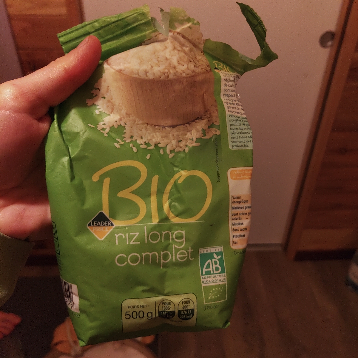 Bio Riz Bread Bio Riz Long Complet from Leader Price - Vegan Product Reviews ...