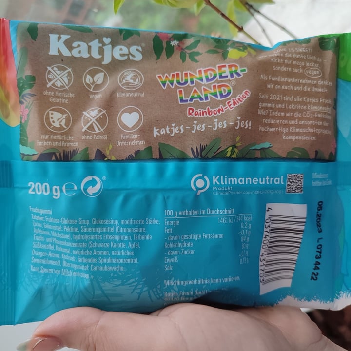 photo of Katjes Wunderland Rainbow Edition shared by @flouredfingers on  10 Jun 2022 - review