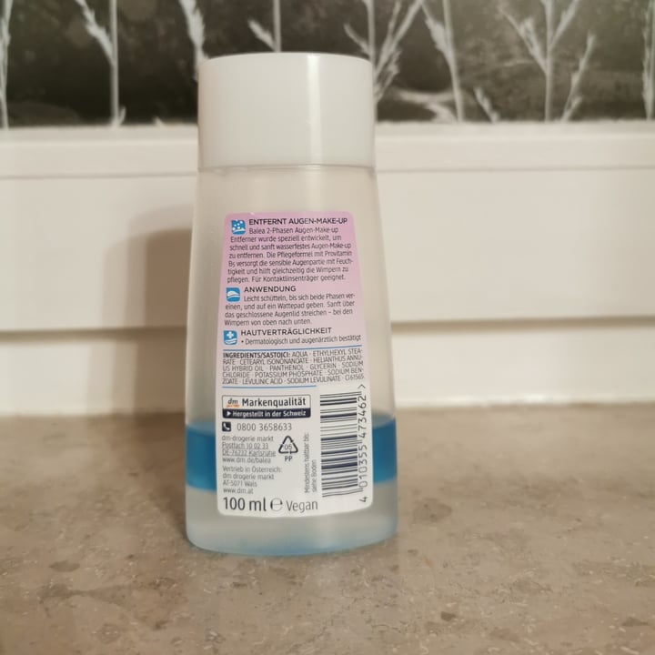 review photo of Balea Augen makeup entferner shared by @ratica on 27 Jul 2020 - review