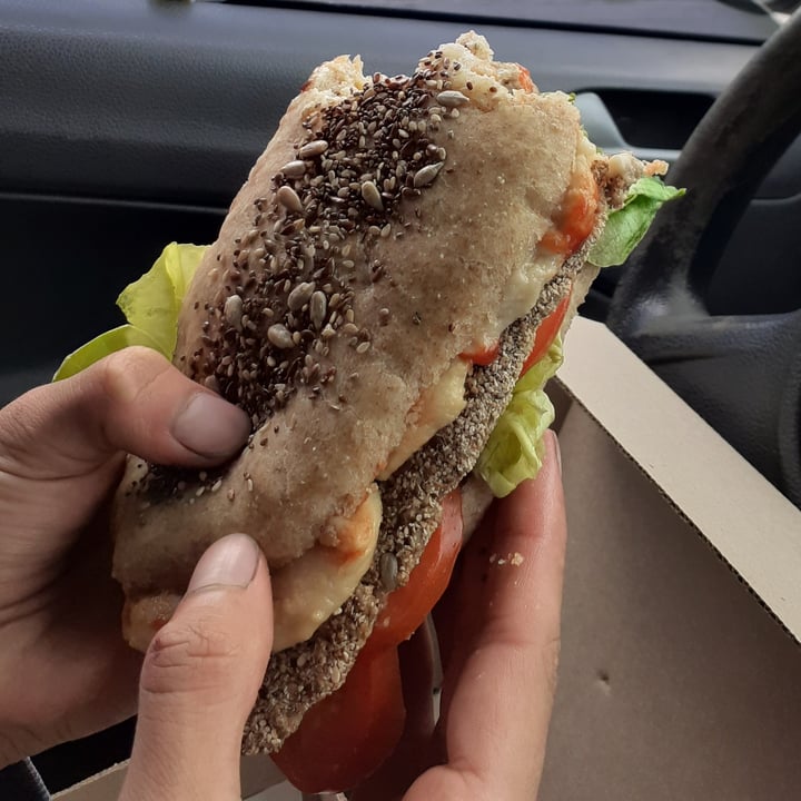 photo of Origen Vegetal Sandwich milanesa shared by @iaragonzalezz on  05 Aug 2021 - review