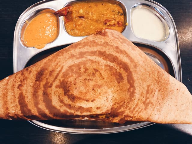 菜肴“Masala Thosai”的照片