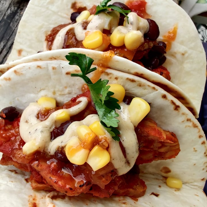 photo of Platypus Cantina Vegan Braised Tempeh Tacos shared by @fourdollars on  21 Feb 2021 - review